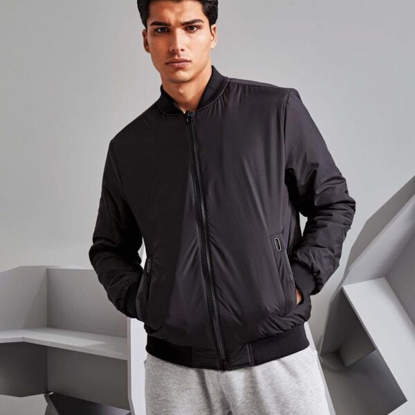 DELTA PLAIN BOMBER JACKET Thumbnail