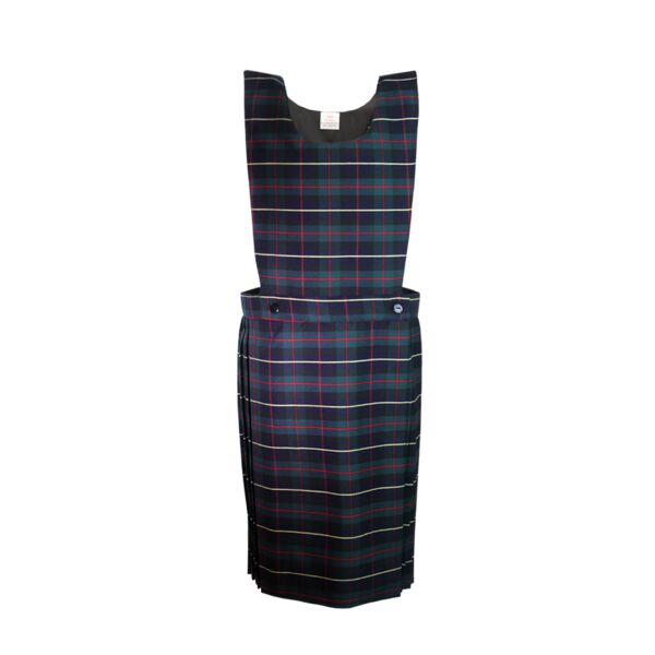 Green/Yellow Tartan Bib Pinafore Thumbnail